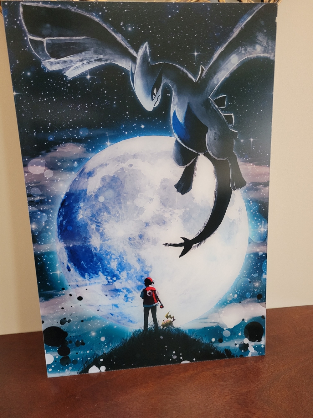 Brand New Gallery Panda Large 16"x 24" Pokémon Lugia Acrylic Wall Art